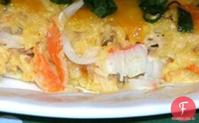 Cajun Crabmeat Au Gratin