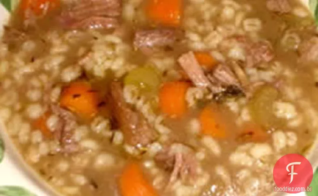 Sopa de carne e cevada I