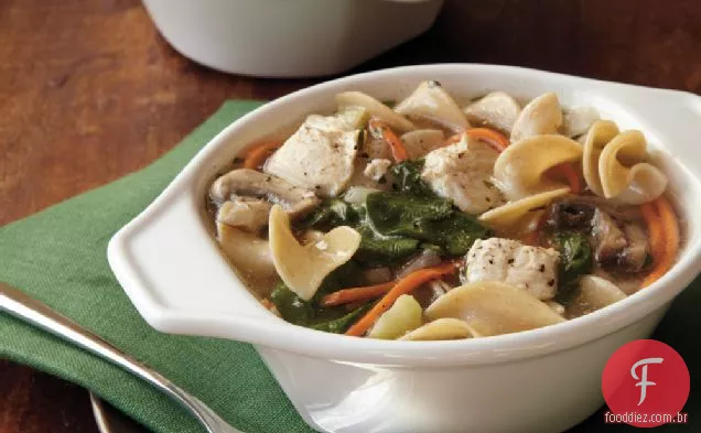 Rosemary Chicken Noodle Soup