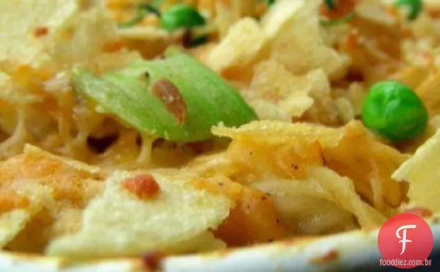 Espaguete De Frango Com Queijo