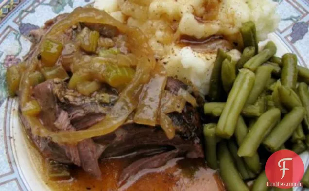 Assada em casa de família para o pote de Barro!