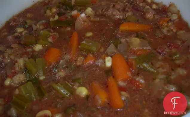 Sopa De Carne E Cevada