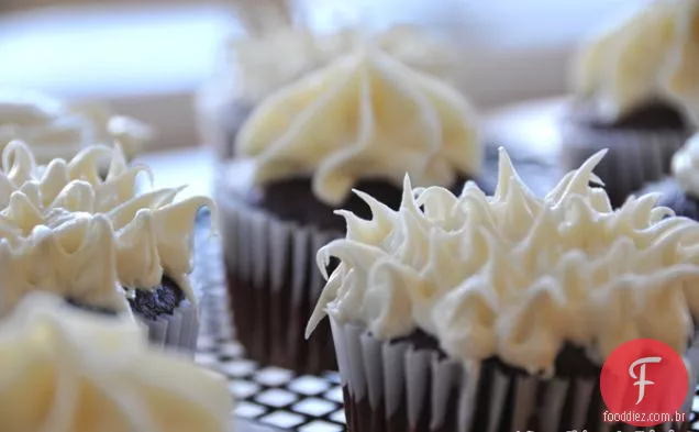 Cupcakes de beterraba Chocolate