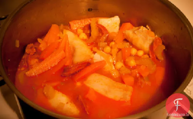 Mbisi Ye Kalou (Ensopado De Peixe)