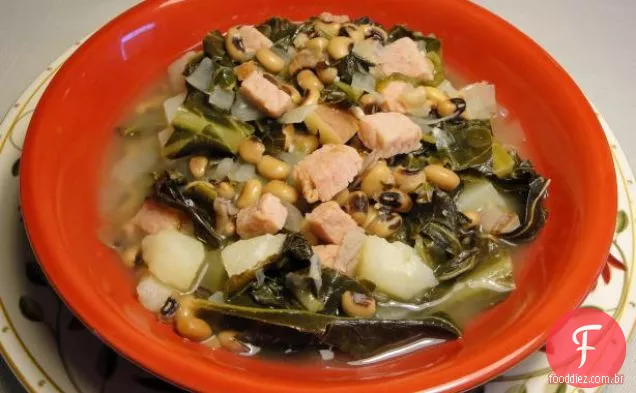 Crock Pot Greens Ao Estilo Do Sul
