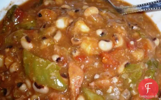 Bacon e açúcar mascavo-couve refogada