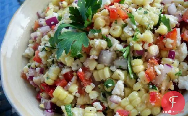 Chayote, Salada De Milho E Tomate