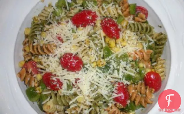 Salada De Macarrão Pesto Frio