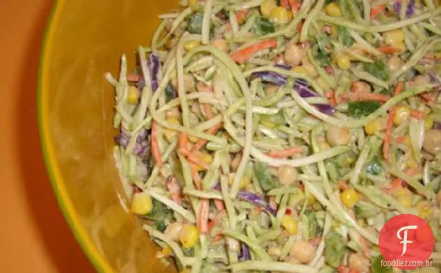 Limão Alho Brocco Slaw