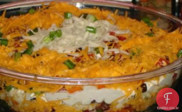 Salada Mexicana De Pão De Milho