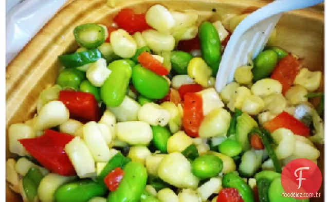 Milho Do Sudoeste / Salada Edamame