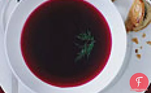Beterraba Consommé