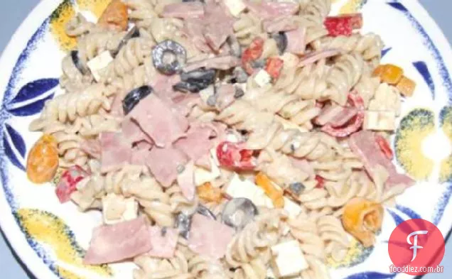 Salada De Macarrão Estilo Mexicano