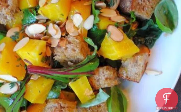 Panzanella De Beterraba Assada