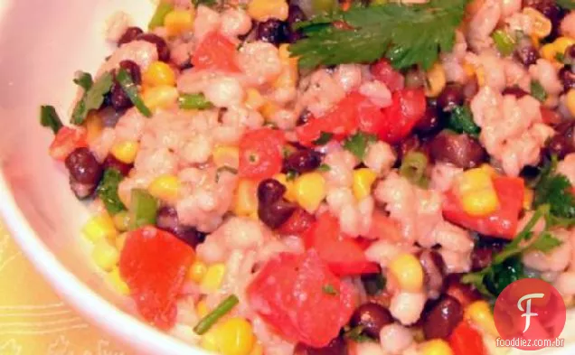 salada de cevada do sudoeste