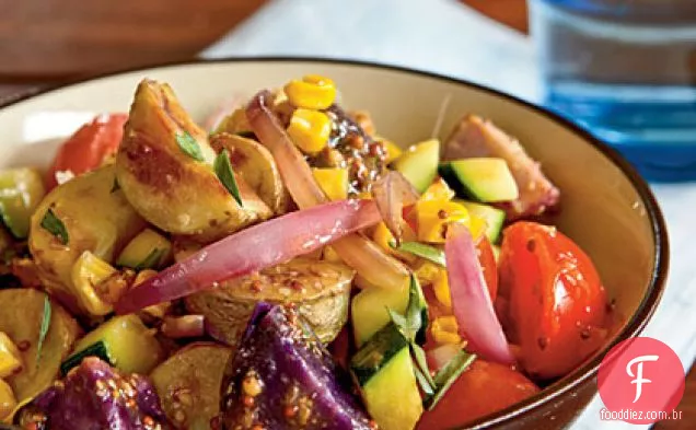 Salada De Batata Do Mercado Dos Agricultores
