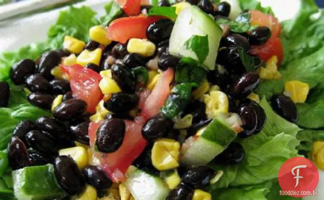 Salada De Feijão Preto