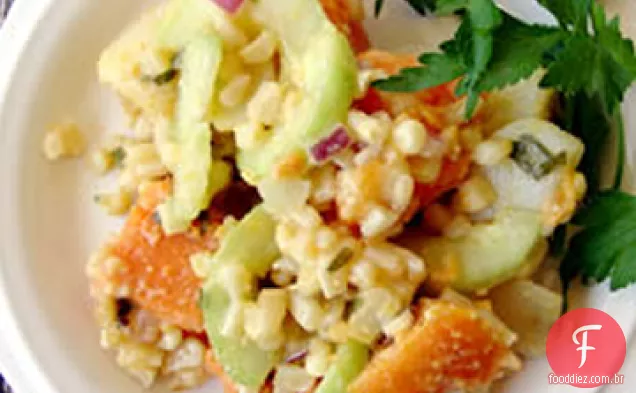 Salada De Batata Doce Do Caribe