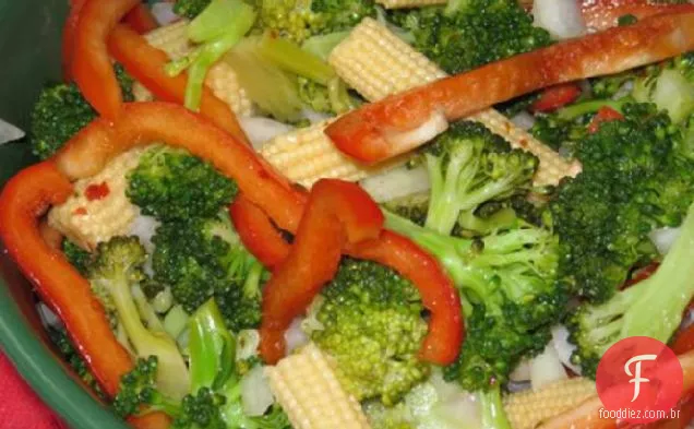 Salada De Brócolis Picante