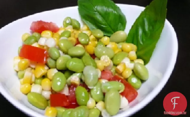 Salada Edamamae Succotash