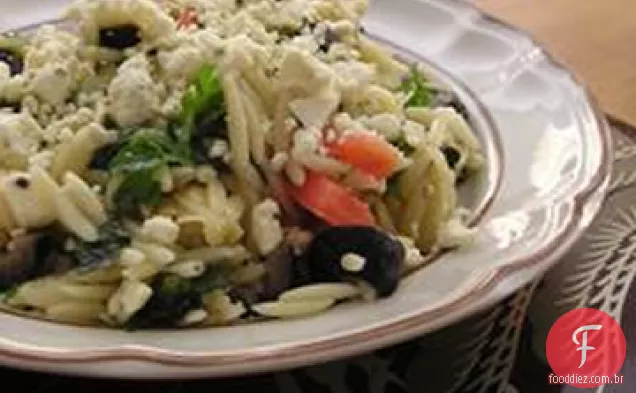 Salada Orzo Grega