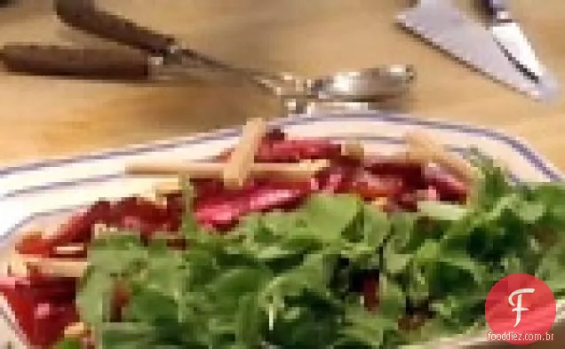 Jicama, Beterraba E Salada De Laranja