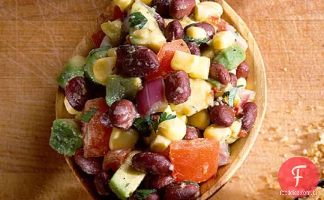 Salada De Feijão Preto