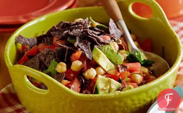 Salada De Abacate Crocante