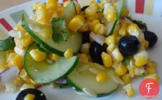 Salada De Milho E Mirtilo