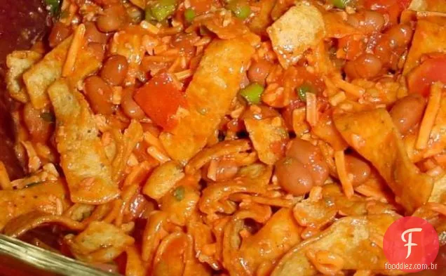 Salada Mexicana Picante (Vegan Com Opção Crua)