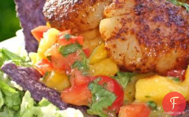 Salada Em Camadas De Pão De Milho Do Sudoeste