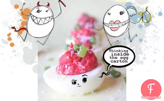 Ovos Devilados Fumados Carmesim