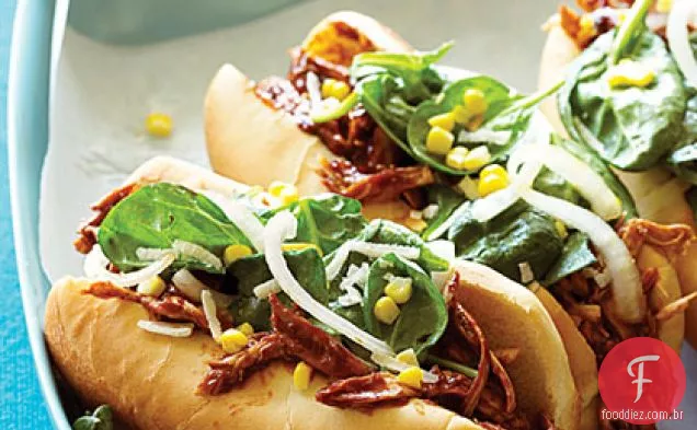 Churrasco frango Salada Subs
