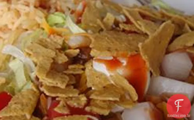 Salada de Taco da Katie preguiçosa