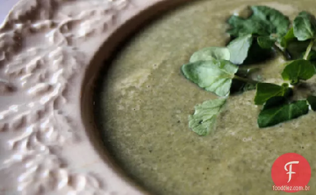 Sopa De Agrião De Batata