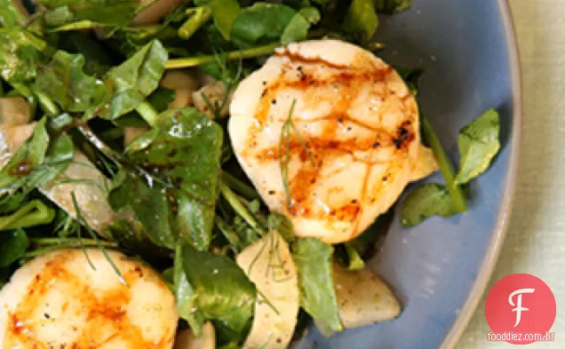 Salada De Vieira Grelhada
