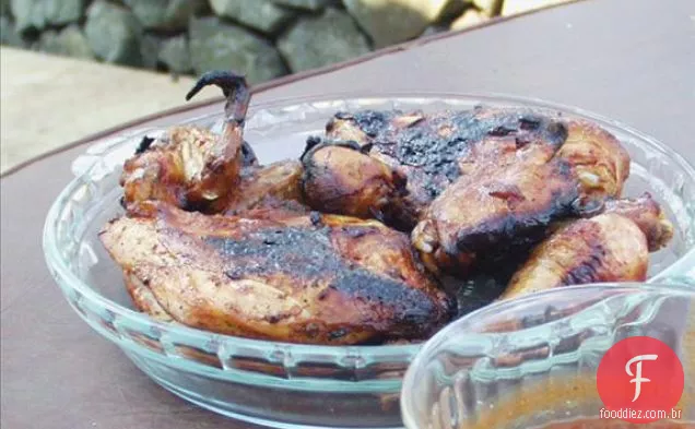 Frango churrasco à moda antiga