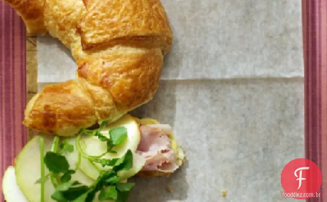 Presunto e queijo Croissant