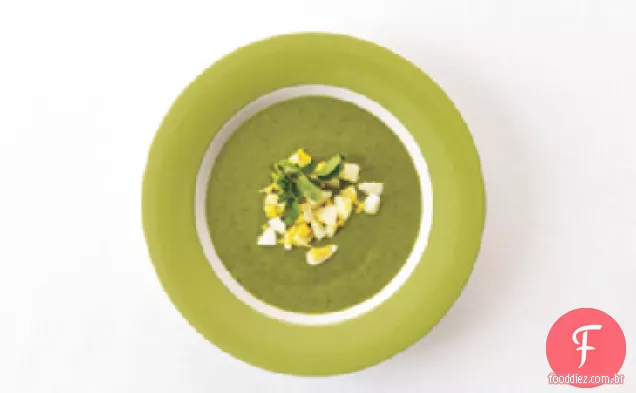 Agrião Gelado-Sopa De Espinafre