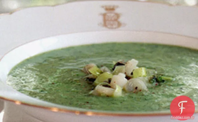Sopa de agrião e Rampa
