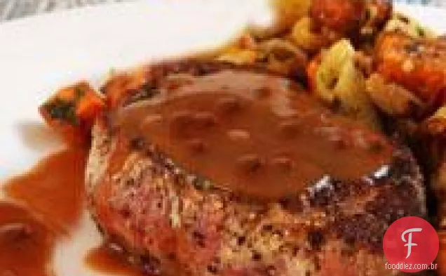Receita steak au Poivre