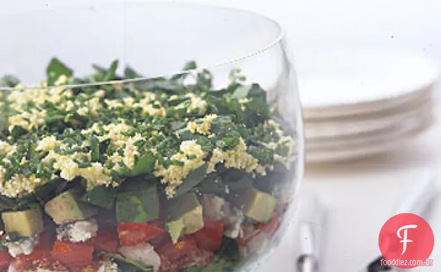 Salada Cobb Em Camadas