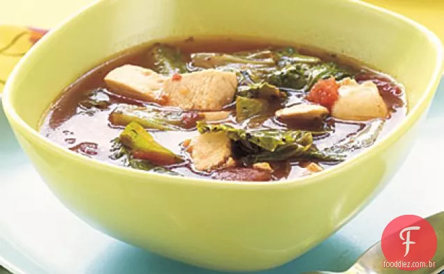 Sopa De Frango-Escarola