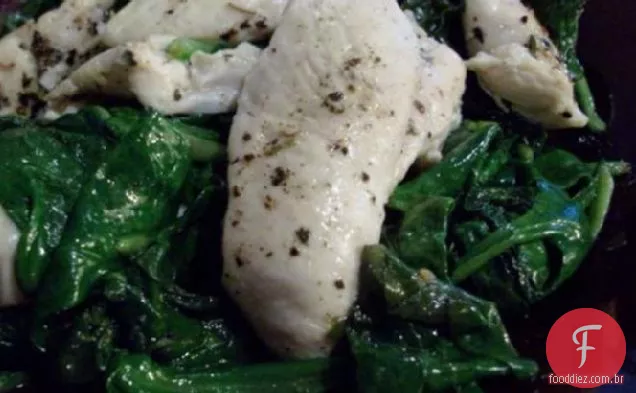 Costeletas de Endive e frango belgas refogadas-Clean Eating