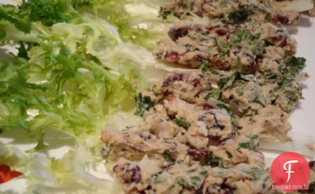 Queijo, Endive e Cranberry canapés