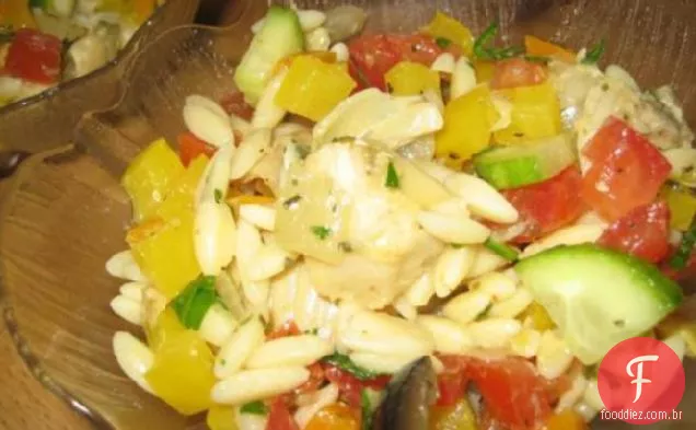 Salada De Macarrão Com Limão Mediterrâneo