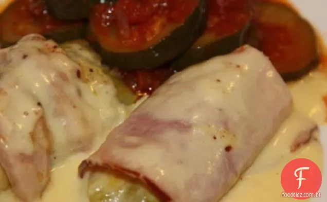 Caçarola de Endive e presunto belga