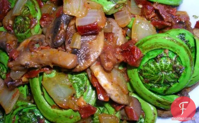 Refogue Essas Samambaias Fiddlehead