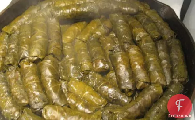 Dolmades-Folhas De Uva Recheadas