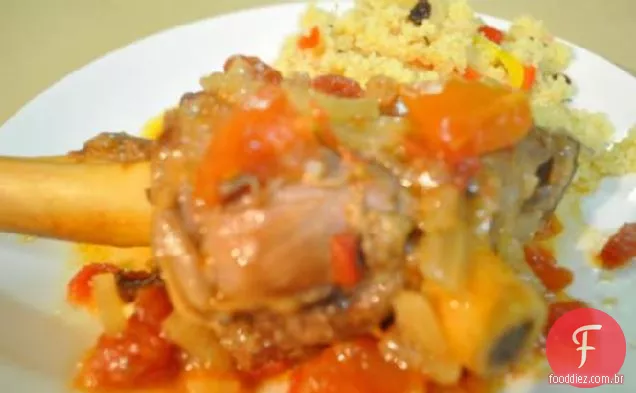Canivetes de cordeiro de erva-doce e tomate para crianças